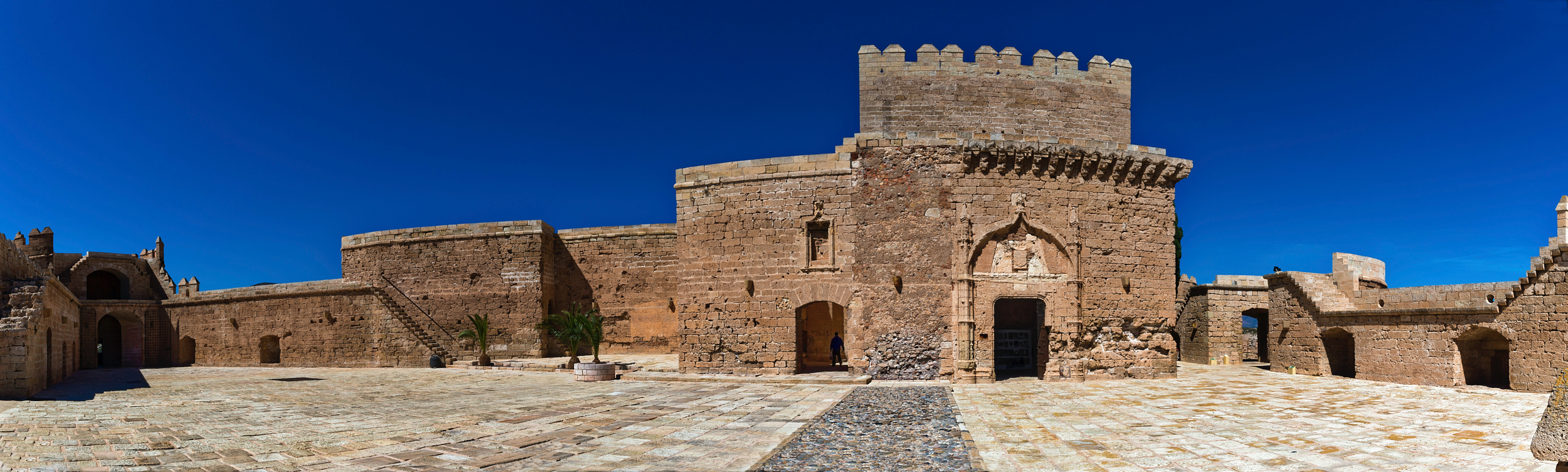 Le château Santa Bárbara